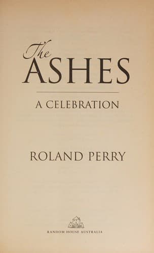 Cover of The Ashes
