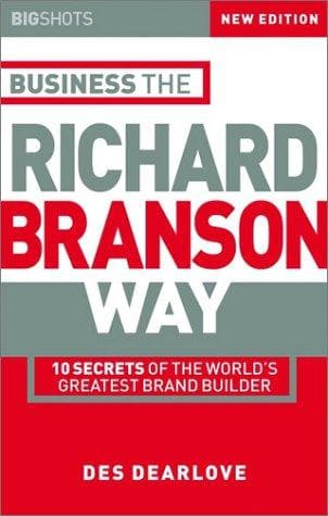 Cover of Big Shots, Business the Richard Branson Way