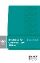 Cover of Evidence for Common Law States