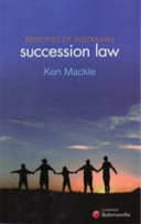 Cover of Principles of Australian Succession Law