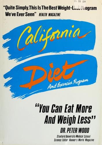 Cover of The California diet & exercise program