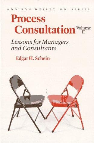 Cover of Process Consultation: Lessons for managers and consultants