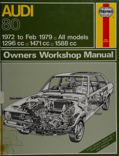 Cover of Audi Owners Workshop Manual