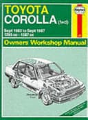 Cover of Toyota Corolla (Fwd) 1983-87 Owners' Workshop Manual