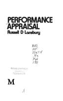 Cover of Performance Appraisal