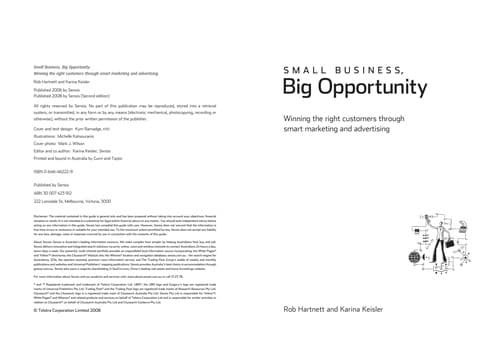 Cover of Small Business, Big Opportunity