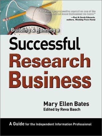 Cover of Building & Running a Successful Research Business