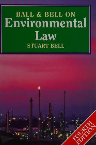 Cover of Ball & Bell on Environmental Law