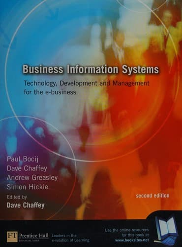 Cover of Business Information Systems
