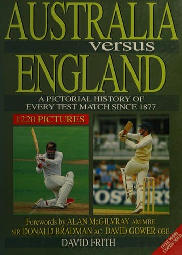 Cover of Australia Versus England