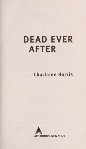 Cover of Dead Ever After