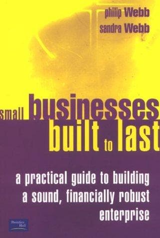 Cover of Small Businesses Built to Last